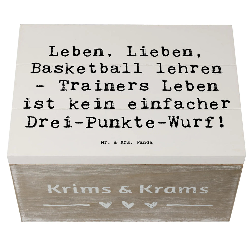 Holzkiste Spruch Leben, Lieben, Basketball lehren - Trainers Leben ist kein einfacher Drei-Punkte-Wurf! Aufbewahrungsbox, Erinnerungskiste, Kiste, Holzkiste, Holzboxen, Schatzkiste, Aufbewahrungsbox aus Holz, Geschenkbox, Holzbox, Ordnungsbox, Aufbewahrungsbox Holz, Holzbox mit Deckel, Aufbewahrungskiste, Holztruhe, Erinnerungsbox, Holzkiste mit Deckel, Erinnerungsbox Hochzeit, Holzkisten, Schatulle, Schmuckkästchen, Dekokiste, Box aus Holz, Deko Box, Truhe, Erinnerungsbox Baby, Dekorative Holzkiste, Holz Aufbewahrungsbox, Beruf, Ausbildung, Abschied, Rente, Kollege, Kollegin, Arbeitskollege, Mitarbeiter, Firma, Jubiläum, Geschenk, Danke, Dankeschön, Schenken