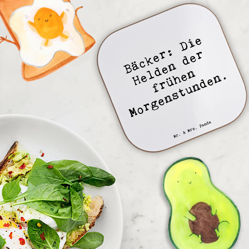 Square coaster Saying Bäcker: Die Helden der frühen Morgenstunden. Holzuntersetzer, Untersetzer Design, Untersetzer aus Holz, Getränkeuntersetzer, Glasuntersetzer, Korkuntersetzer, Untersetzer für Gläser, Untersetzer Gläser, Bierdeckel, Tassen Untersetzer, Untersetzer, Untersetzer Holz, Beruf, Ausbildung, Jubiläum, Abschied, Rente, Kollege, Kollegin, Geschenk, Schenken, Arbeitskollege, Mitarbeiter, Firma, Danke, Dankeschön