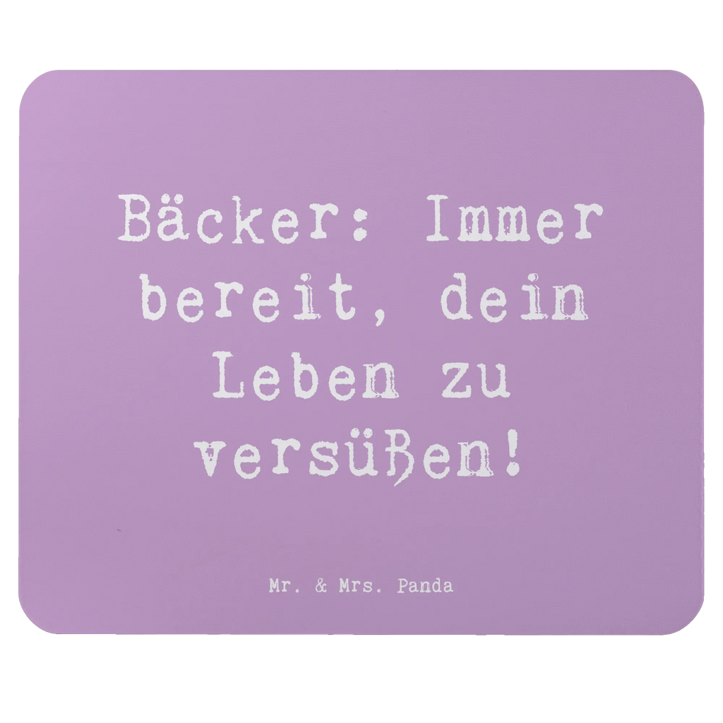 Mauspad Spruch Bäcker: Immer bereit, dein Leben zu versüßen! Arbeitszimmer, Designer Mauspad, Mausunterlage, Mauspad Büro, Mousepad, Computer zubehör, PC Zubehör, Einzigartiges Mauspad, Büroausstattung, Mauspad, Beruf, Ausbildung, Jubiläum, Abschied, Rente, Kollege, Kollegin, Geschenk, Schenken, Arbeitskollege, Mitarbeiter, Firma, Danke, Dankeschön