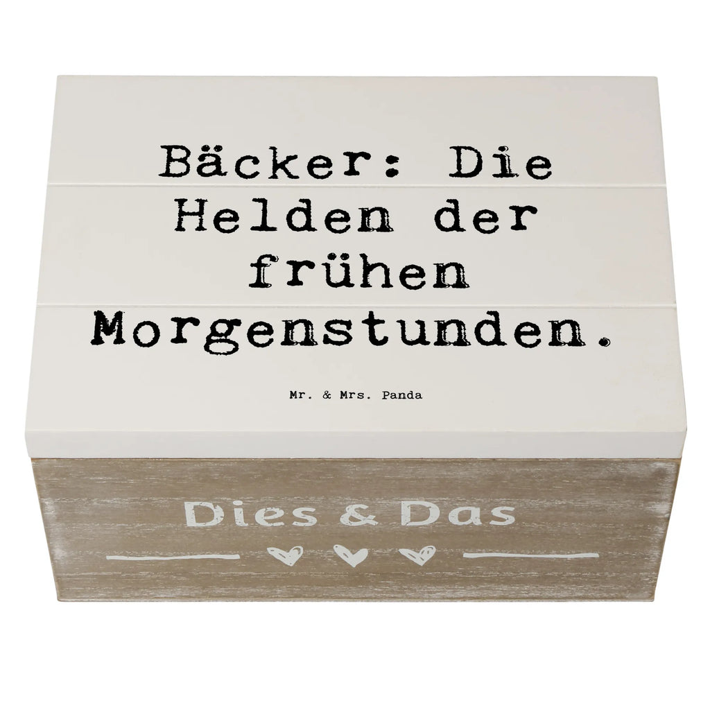 Holzkiste Spruch Bäcker: Die Helden der frühen Morgenstunden. Schatzkiste, Aufbewahrungsbox, Geschenkdose, Truhe, Kiste, Erinnerungskiste, Geschenkbox, Dekokiste, XXL, Schatulle, Erinnerungsbox, Holzkiste, Beruf, Ausbildung, Jubiläum, Abschied, Rente, Kollege, Kollegin, Geschenk, Schenken, Arbeitskollege, Mitarbeiter, Firma, Danke, Dankeschön