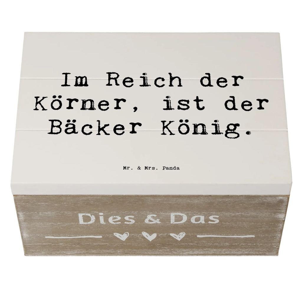 Holzkiste Spruch Im Reich der Körner, ist der Bäcker König. Geschenkdose, Truhe, Geschenkbox, Dekokiste, Schatulle, Schatzkiste, XXL, Holzkiste, Erinnerungskiste, Kiste, Aufbewahrungsbox, Erinnerungsbox, Beruf, Ausbildung, Jubiläum, Abschied, Rente, Kollege, Kollegin, Geschenk, Schenken, Arbeitskollege, Mitarbeiter, Firma, Danke, Dankeschön