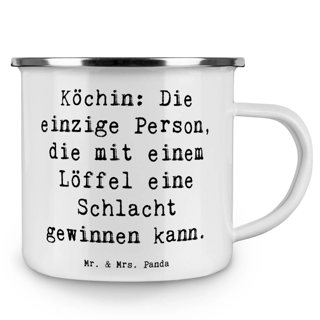 Enamel camping mug Saying Köchin: Die einzige Person, die mit einem Löffel eine Schlacht gewinnen kann. Emaille Campingbecher, Outdoor Tasse, Outdoor Becher, Camping Tassen, Emaille Tasse, Camping Tasse Emaille, Camping Becher, Trinkbecher, Campingbecher, Edelstahl Trinkbecher, Emaille Trinkbecher, Emaille Becher Camping, Kaffee Blechtasse, Blechtassen, Emaille Becher, Camping Tasse Metall, Tasse Emaille, Metalltasse, Tasse Camping, Campingtasse, Blechtasse Outdoor, Camping Tassen Emaille, Emailletasse, Metall Tasse, Emaille Tasse Camping, Campingtassen, Blechtasse, Emaille Tassen, Camping Becher Edelstahl, Metalltasse für Camping, Beruf, Ausbildung, Jubiläum, Abschied, Rente, Kollege, Kollegin, Geschenk, Schenken, Arbeitskollege, Mitarbeiter, Firma, Danke, Dankeschön