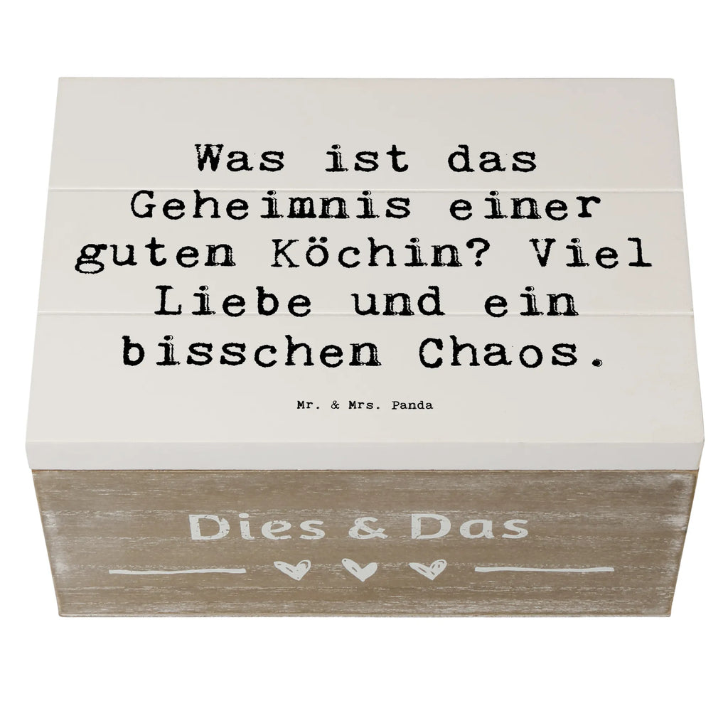 Holzkiste Spruch Was ist das Geheimnis einer guten Köchin? Viel Liebe und ein bisschen Chaos. Dekokiste, Erinnerungsbox, Aufbewahrungsbox, Schatulle, Geschenkdose, Geschenkbox, Holzkiste, Schatzkiste, XXL, Truhe, Kiste, Erinnerungskiste, Beruf, Ausbildung, Jubiläum, Abschied, Rente, Kollege, Kollegin, Geschenk, Schenken, Arbeitskollege, Mitarbeiter, Firma, Danke, Dankeschön