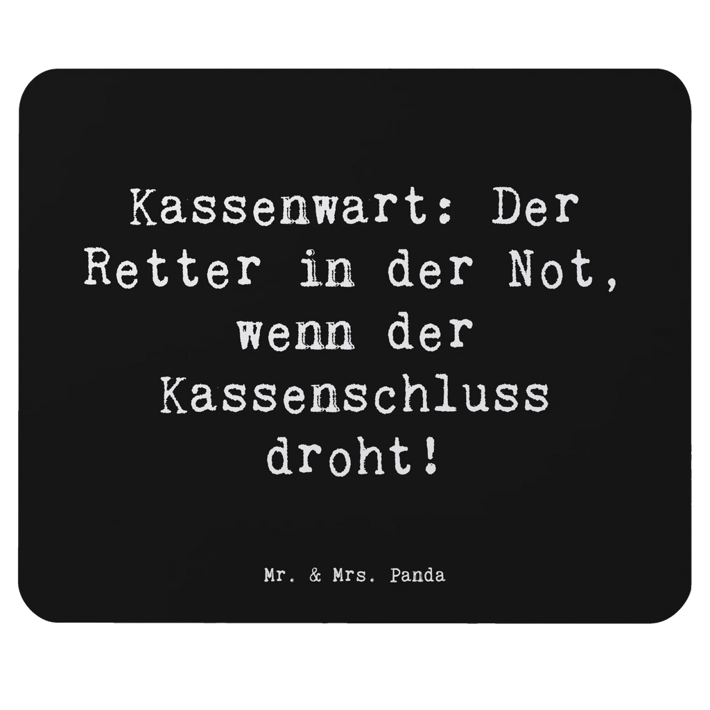 Mouse mat Saying Kassenwart: Der Retter in der Not, wenn der Kassenschluss droht! PC Zubehör, Arbeitszimmer, Computer zubehör, Mousepad, Mauspad, Mausunterlage, Designer Mauspad, Büroausstattung, Einzigartiges Mauspad, Mauspad Büro, Beruf, Ausbildung, Jubiläum, Abschied, Rente, Kollege, Kollegin, Geschenk, Schenken, Arbeitskollege, Mitarbeiter, Firma, Danke, Dankeschön