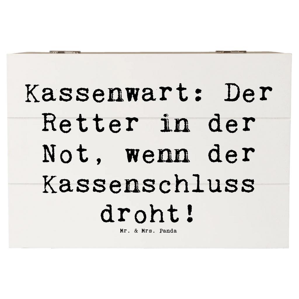 Wooden chest Saying Kassenwart: Der Retter in der Not, wenn der Kassenschluss droht! Geschenkbox, Kiste, Schatulle, XXL, Erinnerungsbox, Holzkiste, Dekokiste, Schatzkiste, Aufbewahrungsbox, Erinnerungskiste, Truhe, Geschenkdose, Beruf, Ausbildung, Jubiläum, Abschied, Rente, Kollege, Kollegin, Geschenk, Schenken, Arbeitskollege, Mitarbeiter, Firma, Danke, Dankeschön