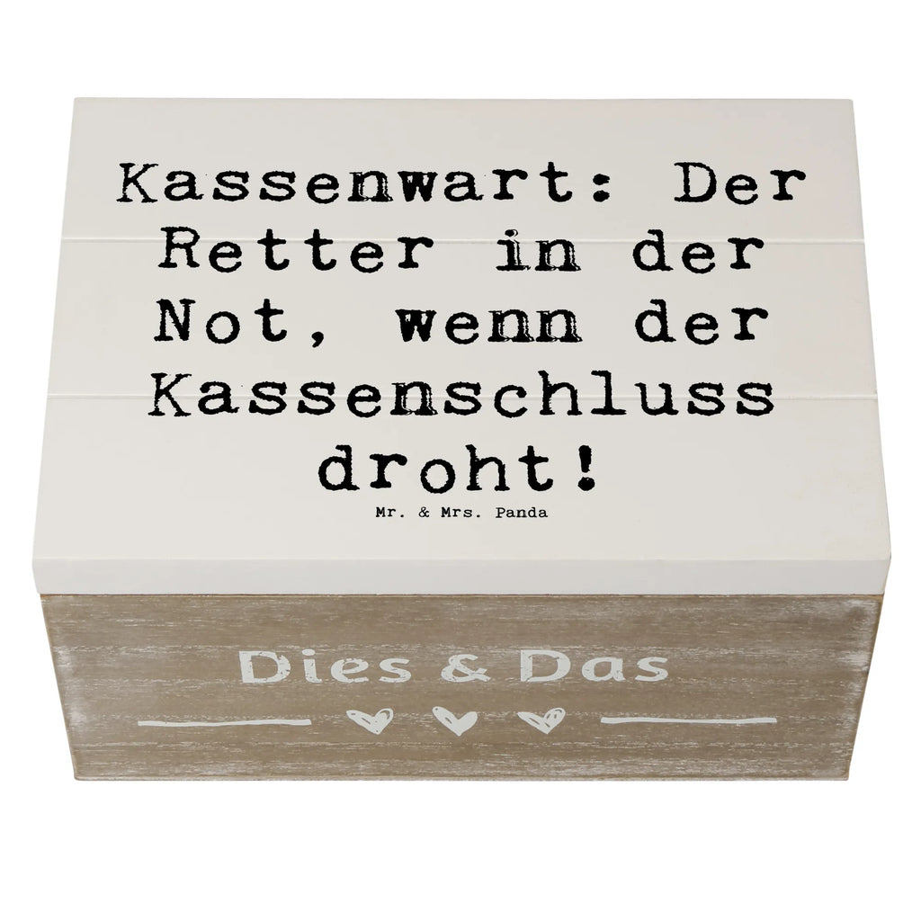 Wooden chest Saying Kassenwart: Der Retter in der Not, wenn der Kassenschluss droht! Geschenkbox, Kiste, Schatulle, XXL, Erinnerungsbox, Holzkiste, Dekokiste, Schatzkiste, Aufbewahrungsbox, Erinnerungskiste, Truhe, Geschenkdose, Beruf, Ausbildung, Jubiläum, Abschied, Rente, Kollege, Kollegin, Geschenk, Schenken, Arbeitskollege, Mitarbeiter, Firma, Danke, Dankeschön
