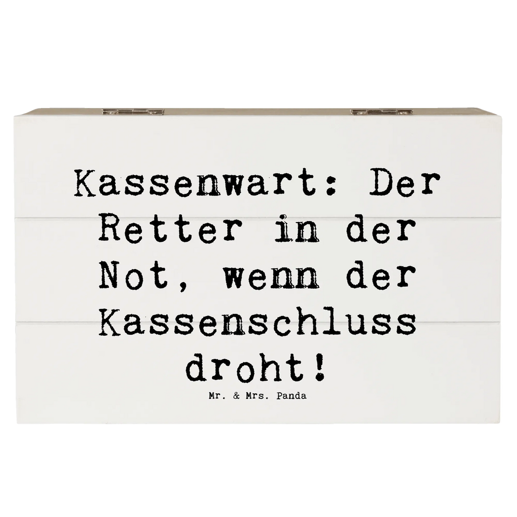 Wooden chest Saying Kassenwart: Der Retter in der Not, wenn der Kassenschluss droht! Geschenkbox, Kiste, Schatulle, XXL, Erinnerungsbox, Holzkiste, Dekokiste, Schatzkiste, Aufbewahrungsbox, Erinnerungskiste, Truhe, Geschenkdose, Beruf, Ausbildung, Jubiläum, Abschied, Rente, Kollege, Kollegin, Geschenk, Schenken, Arbeitskollege, Mitarbeiter, Firma, Danke, Dankeschön