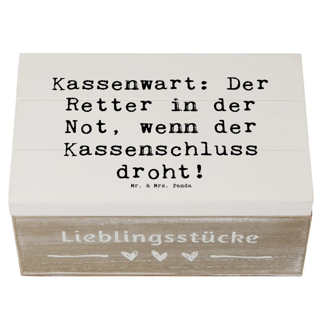 Wooden chest Saying Kassenwart: Der Retter in der Not, wenn der Kassenschluss droht! Geschenkbox, Kiste, Schatulle, XXL, Erinnerungsbox, Holzkiste, Dekokiste, Schatzkiste, Aufbewahrungsbox, Erinnerungskiste, Truhe, Geschenkdose, Beruf, Ausbildung, Jubiläum, Abschied, Rente, Kollege, Kollegin, Geschenk, Schenken, Arbeitskollege, Mitarbeiter, Firma, Danke, Dankeschön