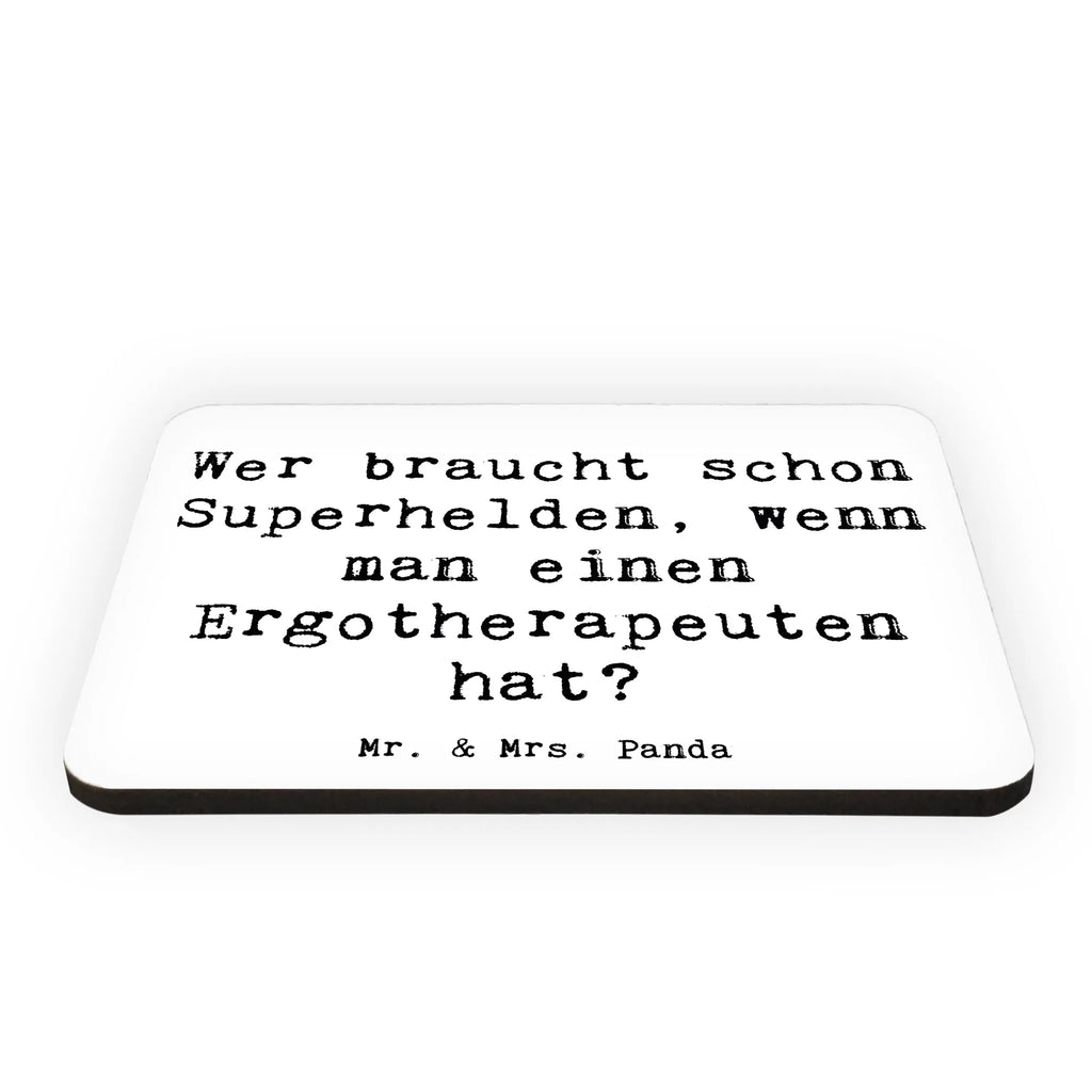 Magnet Spruch Wer braucht schon Superhelden, wenn man einen Ergotherapeuten hat? Dekomagnet, Motivmagnete, Whiteboard Magnet, Souvenir Magnet, Pinnwandmagnet, Kühlschrank Dekoration, Kühlschrankmagnet, Notiz Magnet, Beruf, Ausbildung, Jubiläum, Abschied, Rente, Kollege, Kollegin, Geschenk, Schenken, Arbeitskollege, Mitarbeiter, Firma, Danke, Dankeschön