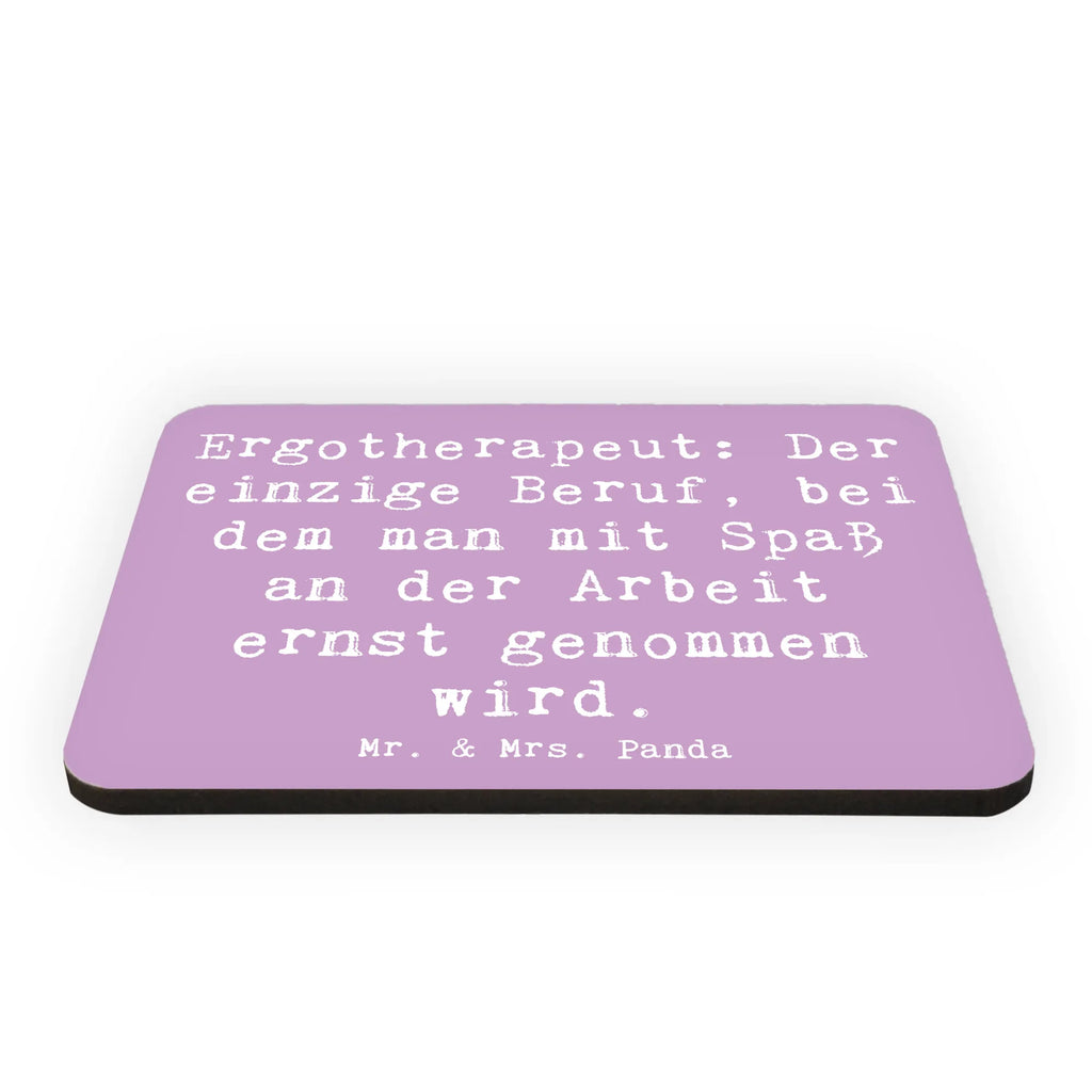 Magnet Saying Ergotherapeut: Der einzige Beruf, bei dem man mit Spaß an der Arbeit ernst genommen wird. Notiz Magnet, Pinnwandmagnet, Motivmagnete, Dekomagnet, Kühlschrankmagnet, Kühlschrank Dekoration, Whiteboard Magnet, Souvenir Magnet, Beruf, Ausbildung, Jubiläum, Abschied, Rente, Kollege, Kollegin, Geschenk, Schenken, Arbeitskollege, Mitarbeiter, Firma, Danke, Dankeschön