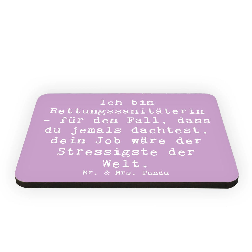 Magnet Spruch Ich bin Rettungssanitäterin - für den Fall, dass du jemals dachtest, dein Job wäre der Stressigste der Welt. Whiteboard Magnet, Souvenir Magnet, Kühlschrankmagnet, Notiz Magnet, Dekomagnet, Kühlschrank Dekoration, Pinnwandmagnet, Motivmagnete, Beruf, Ausbildung, Jubiläum, Abschied, Rente, Kollege, Kollegin, Geschenk, Schenken, Arbeitskollege, Mitarbeiter, Firma, Danke, Dankeschön