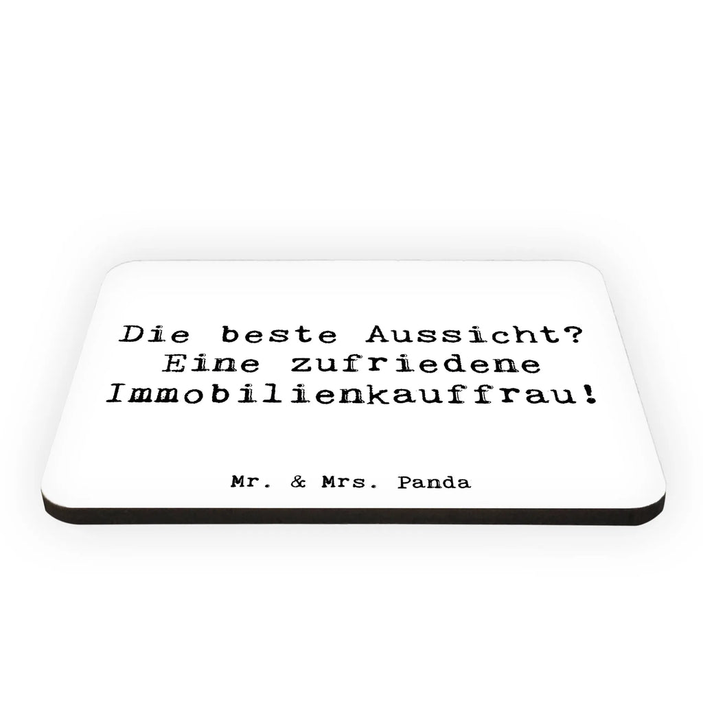 Magnet Spruch Die beste Aussicht? Eine zufriedene Immobilienkauffrau! Pinnwandmagnet, Souvenir Magnet, Notiz Magnet, Dekomagnet, Motivmagnete, Whiteboard Magnet, Kühlschrankmagnet, Kühlschrank Dekoration, Beruf, Ausbildung, Jubiläum, Abschied, Rente, Kollege, Kollegin, Geschenk, Schenken, Arbeitskollege, Mitarbeiter, Firma, Danke, Dankeschön