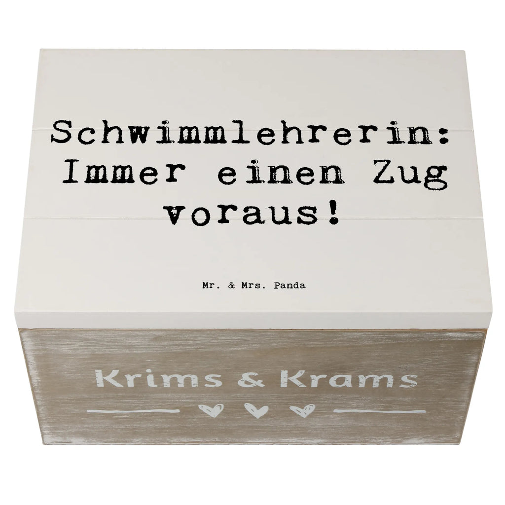 Holzkiste Spruch Schwimmlehrerin Zug voraus Geschenkdose, XXL, Schatzkiste, Holzkiste, Schatulle, Aufbewahrungsbox, Geschenkbox, Dekokiste, Kiste, Erinnerungskiste, Truhe, Erinnerungsbox, Beruf, Ausbildung, Jubiläum, Abschied, Rente, Kollege, Kollegin, Geschenk, Schenken, Arbeitskollege, Mitarbeiter, Firma, Danke, Dankeschön