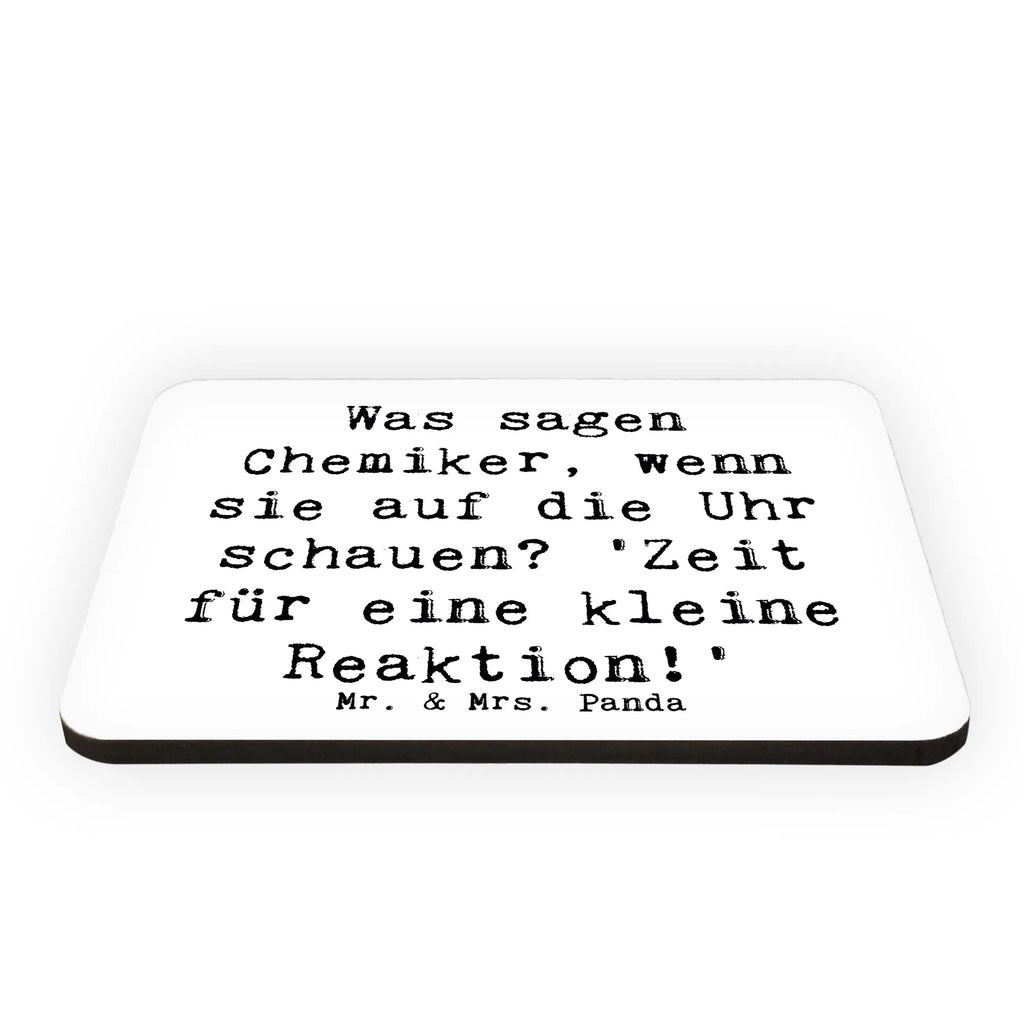 Magnet Saying Was sagen Chemiker, wenn sie auf die Uhr schauen? 'Zeit für eine kleine Reaktion!' Kühlschrankmagnet, Pinnwandmagnet, Motivmagnete, Souvenir Magnet, Whiteboard Magnet, Notiz Magnet, Dekomagnet, Kühlschrank Dekoration, Beruf, Ausbildung, Jubiläum, Abschied, Rente, Kollege, Kollegin, Geschenk, Schenken, Arbeitskollege, Mitarbeiter, Firma, Danke, Dankeschön