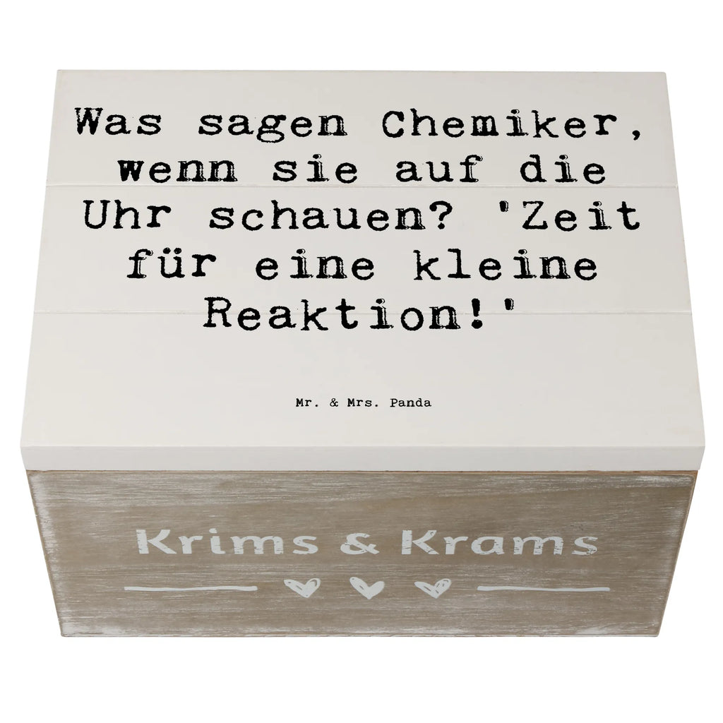 Holzkiste Spruch Chemiker Reaktion Aufbewahrungsbox, Truhe, Dekokiste, Erinnerungsbox, Schatzkiste, XXL, Schatulle, Geschenkdose, Holzkiste, Geschenkbox, Erinnerungskiste, Kiste, Beruf, Ausbildung, Jubiläum, Abschied, Rente, Kollege, Kollegin, Geschenk, Schenken, Arbeitskollege, Mitarbeiter, Firma, Danke, Dankeschön