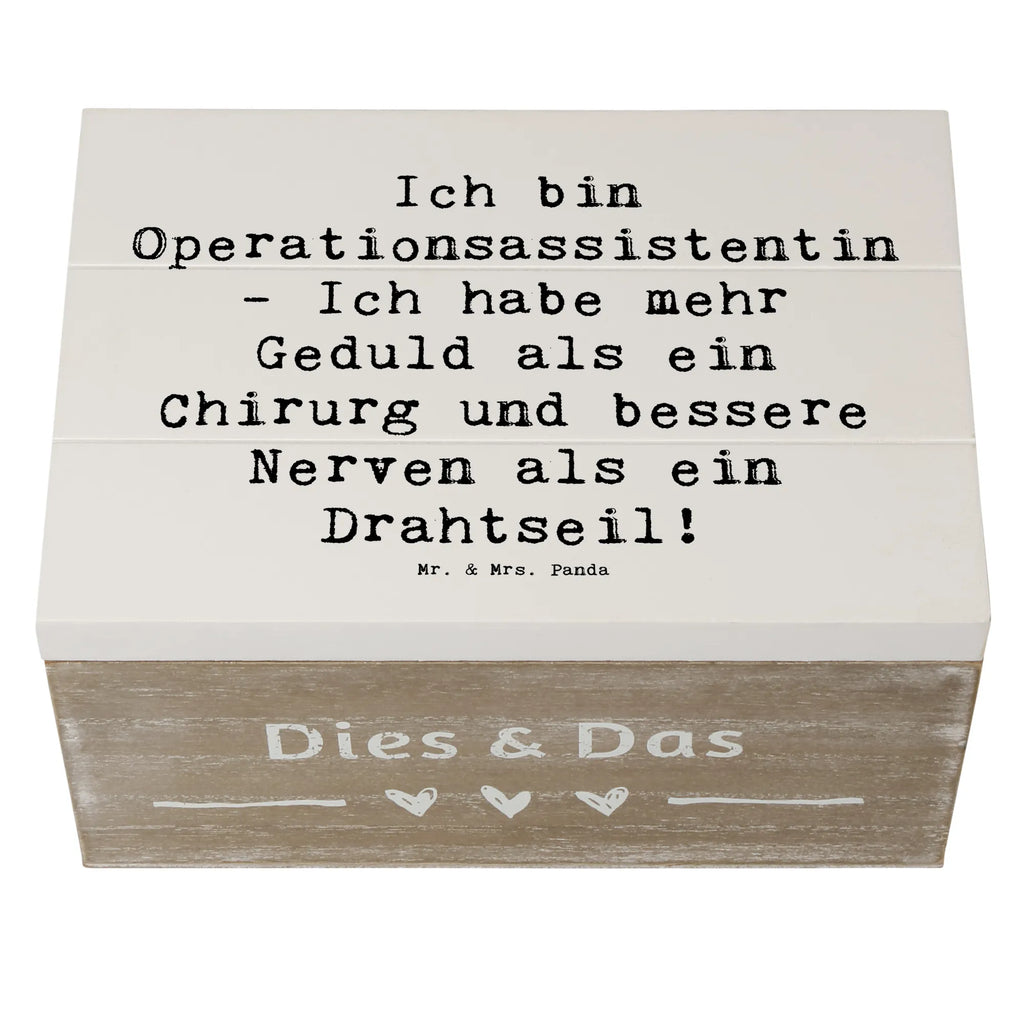 Holzkiste Spruch Geduld Operationsassistentin Aufbewahrungsbox, Truhe, Erinnerungskiste, Schatzkiste, Holzkiste, Erinnerungsbox, Geschenkbox, Kiste, XXL, Geschenkdose, Dekokiste, Schatulle, Beruf, Ausbildung, Jubiläum, Abschied, Rente, Kollege, Kollegin, Geschenk, Schenken, Arbeitskollege, Mitarbeiter, Firma, Danke, Dankeschön