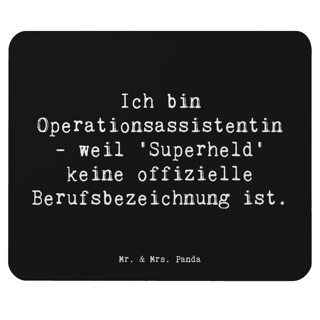 Mouse mat Saying Ich bin Operationsassistentin - weil 'Superheld' keine offizielle Berufsbezeichnung ist. PC Zubehör, Designer Mauspad, Mauspad, Computer zubehör, Einzigartiges Mauspad, Mausunterlage, Mauspad Büro, Büroausstattung, Arbeitszimmer, Mousepad, Beruf, Ausbildung, Jubiläum, Abschied, Rente, Kollege, Kollegin, Geschenk, Schenken, Arbeitskollege, Mitarbeiter, Firma, Danke, Dankeschön