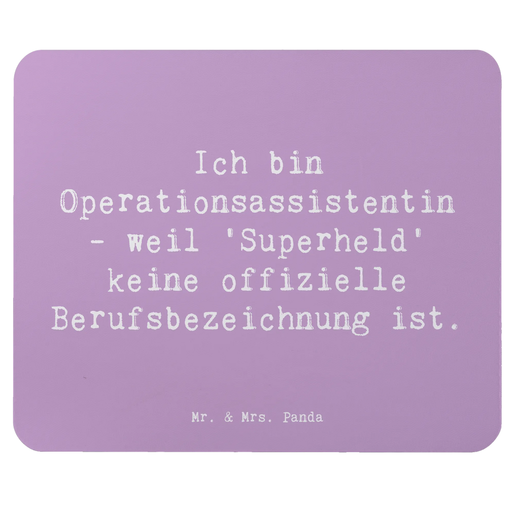 Mouse mat Saying Ich bin Operationsassistentin - weil 'Superheld' keine offizielle Berufsbezeichnung ist. PC Zubehör, Designer Mauspad, Mauspad, Computer zubehör, Einzigartiges Mauspad, Mausunterlage, Mauspad Büro, Büroausstattung, Arbeitszimmer, Mousepad, Beruf, Ausbildung, Jubiläum, Abschied, Rente, Kollege, Kollegin, Geschenk, Schenken, Arbeitskollege, Mitarbeiter, Firma, Danke, Dankeschön