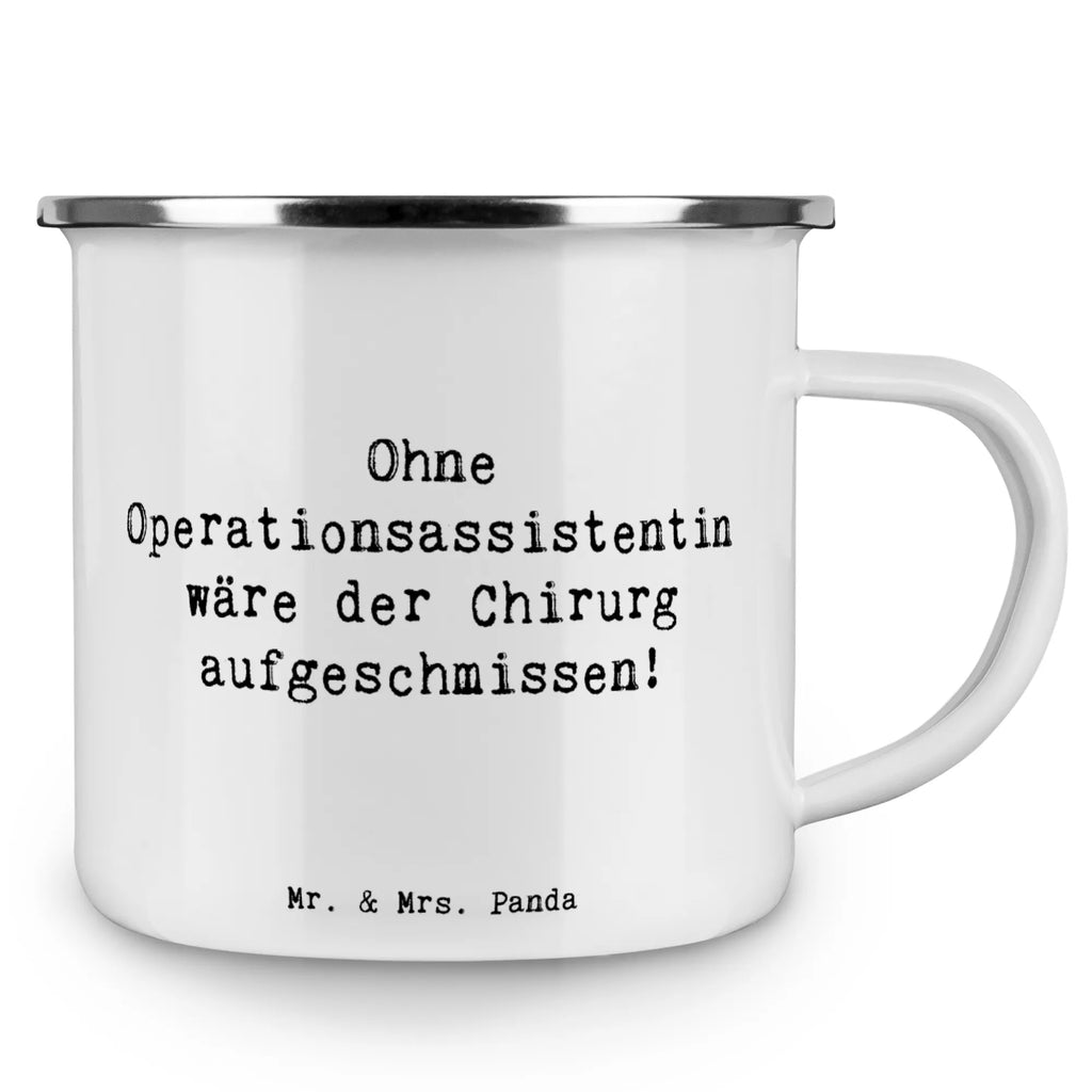 Enamel camping mug Saying Ohne Operationsassistentin wäre der Chirurg aufgeschmissen! Camping Tasse Metall, Edelstahl Trinkbecher, Metalltasse, Camping Tasse Emaille, Emaille Tasse, Campingbecher, Metalltasse für Camping, Emaille Campingbecher, Emaille Trinkbecher, Emailletasse, Camping Becher Edelstahl, Emaille Becher Camping, Emaille Tassen, Tasse Emaille, Metall Tasse, Blechtasse, Emaille Tasse Camping, Campingtassen, Camping Tassen Emaille, Blechtassen, Kaffee Blechtasse, Camping Tassen, Outdoor Tasse, Blechtasse Outdoor, Trinkbecher, Outdoor Becher, Camping Becher, Emaille Becher, Tasse Camping, Campingtasse, Beruf, Ausbildung, Jubiläum, Abschied, Rente, Kollege, Kollegin, Geschenk, Schenken, Arbeitskollege, Mitarbeiter, Firma, Danke, Dankeschön