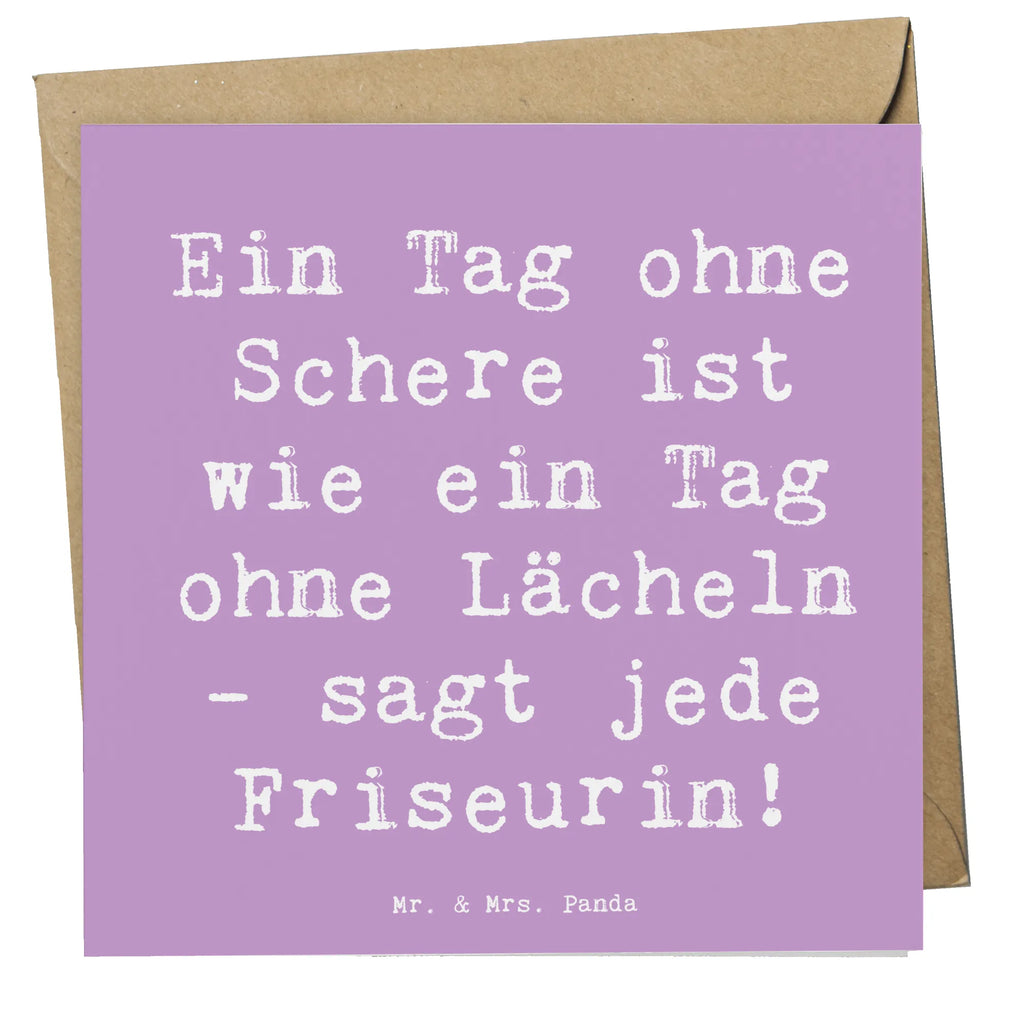Deluxe Karte Spruch Friseurin Schere Klappkarte, Glückwunschkarte, Einladungskarte, Geburtstagskarte, Karte, Hochwertige Grußkarte, Hochwertige Klappkarte, Hochzeitskarte, Grußkarte, Beruf, Ausbildung, Jubiläum, Abschied, Rente, Kollege, Kollegin, Geschenk, Schenken, Arbeitskollege, Mitarbeiter, Firma, Danke, Dankeschön