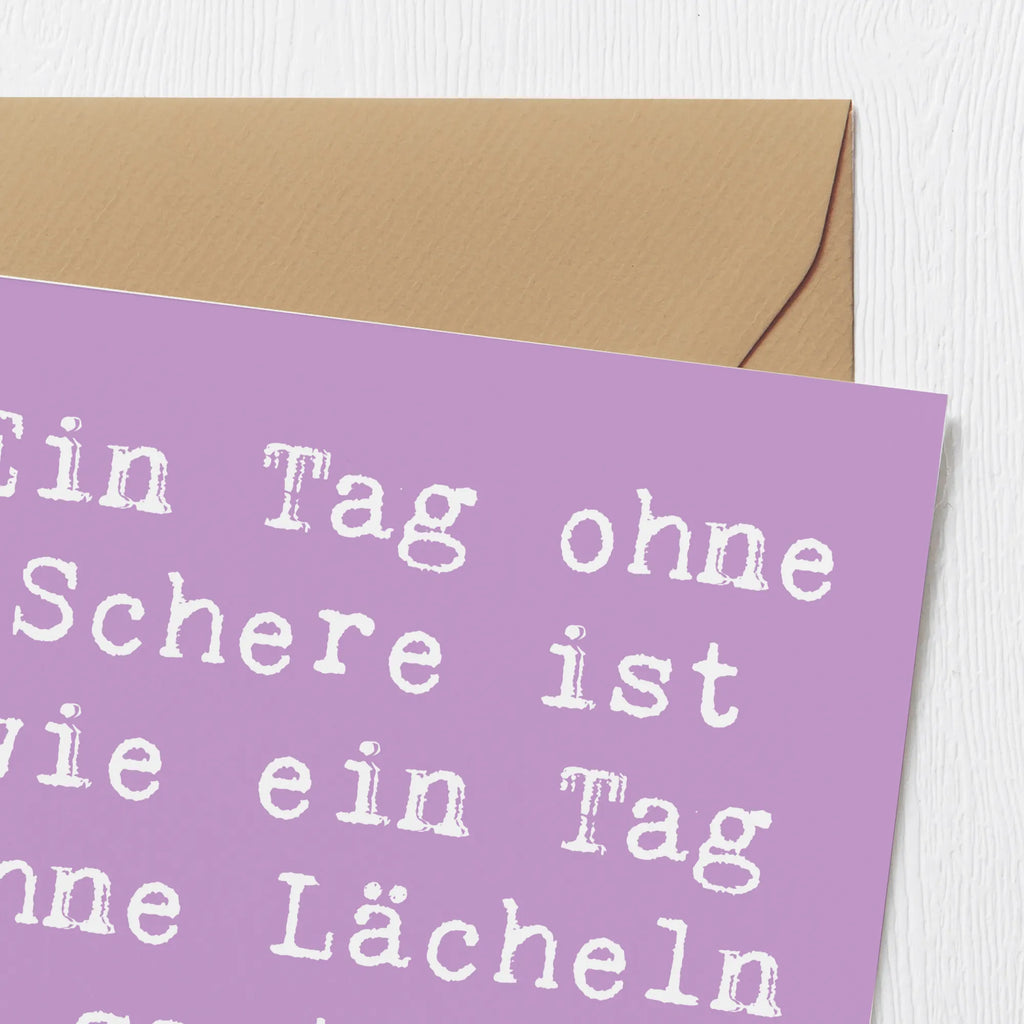Deluxe Karte Spruch Friseurin Schere Klappkarte, Glückwunschkarte, Einladungskarte, Geburtstagskarte, Karte, Hochwertige Grußkarte, Hochwertige Klappkarte, Hochzeitskarte, Grußkarte, Beruf, Ausbildung, Jubiläum, Abschied, Rente, Kollege, Kollegin, Geschenk, Schenken, Arbeitskollege, Mitarbeiter, Firma, Danke, Dankeschön