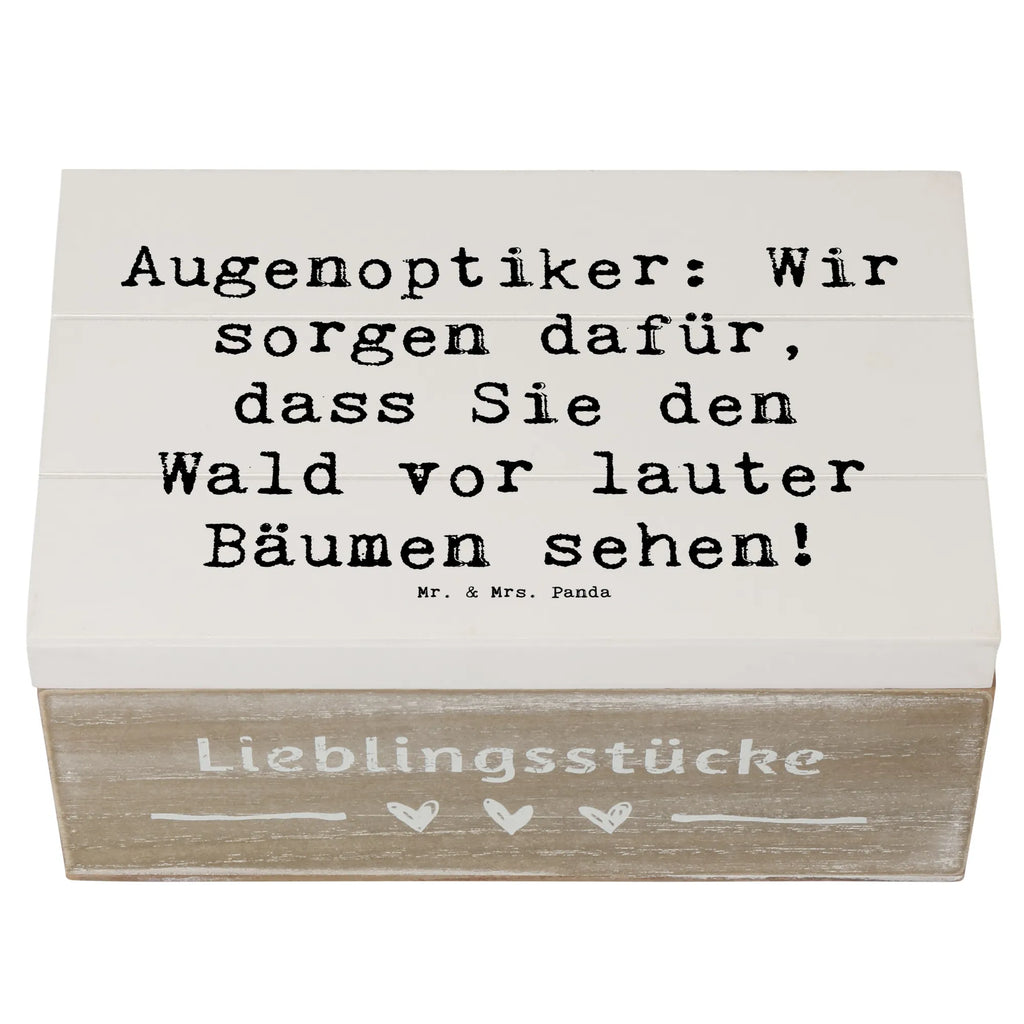 Holzkiste Spruch Augenoptiker Klarblick Aufbewahrungsbox, XXL, Geschenkbox, Truhe, Erinnerungsbox, Holzkiste, Schatzkiste, Geschenkdose, Kiste, Erinnerungskiste, Schatulle, Dekokiste, Beruf, Ausbildung, Jubiläum, Abschied, Rente, Kollege, Kollegin, Geschenk, Schenken, Arbeitskollege, Mitarbeiter, Firma, Danke, Dankeschön