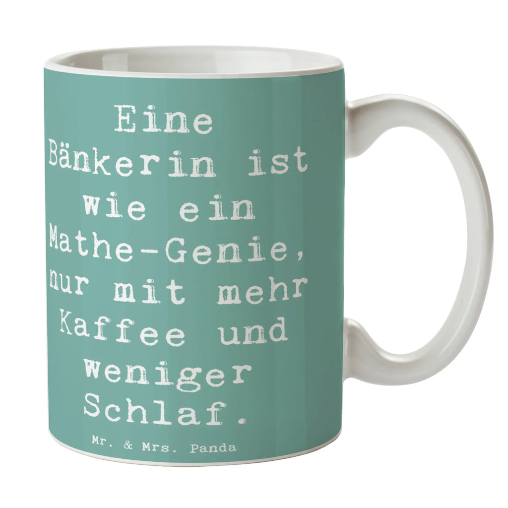 Tasse Spruch Bänkerin Genie Porzellantasse, Teetasse, Tasse mit Motiven, Bürotasse, Kaffeetasse, Geschenktasse, Tasse mit Zitaten, Tasse, Keramiktasse, Beruf, Ausbildung, Jubiläum, Abschied, Rente, Kollege, Kollegin, Geschenk, Schenken, Arbeitskollege, Mitarbeiter, Firma, Danke, Dankeschön