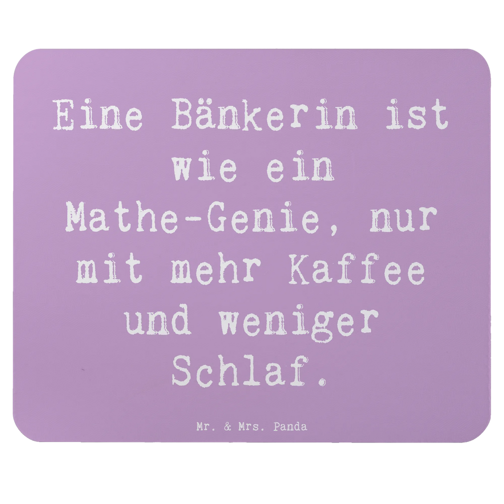 Mouse mat Saying Eine Bänkerin ist wie ein Mathe-Genie, nur mit mehr Kaffee und weniger Schlaf. Designer Mauspad, Mousepad, Einzigartiges Mauspad, Mausunterlage, Büroausstattung, Arbeitszimmer, Mauspad Büro, Mauspad, Computer zubehör, PC Zubehör, Beruf, Ausbildung, Jubiläum, Abschied, Rente, Kollege, Kollegin, Geschenk, Schenken, Arbeitskollege, Mitarbeiter, Firma, Danke, Dankeschön
