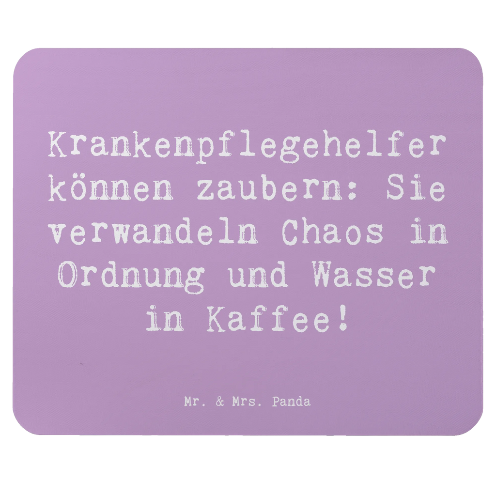 Mouse mat Saying Krankenpflegehelfer können zaubern: Sie verwandeln Chaos in Ordnung und Wasser in Kaffee! Computer zubehör, Einzigartiges Mauspad, Büroausstattung, Mauspad Büro, Mausunterlage, Arbeitszimmer, Mauspad, Mousepad, PC Zubehör, Designer Mauspad, Beruf, Ausbildung, Jubiläum, Abschied, Rente, Kollege, Kollegin, Geschenk, Schenken, Arbeitskollege, Mitarbeiter, Firma, Danke, Dankeschön