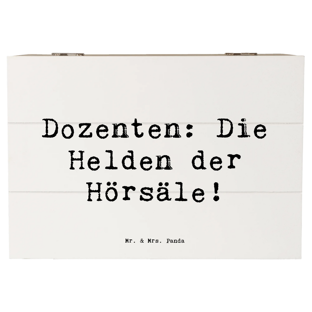 Holzkiste Spruch Dozenten Helden XXL, Geschenkdose, Truhe, Aufbewahrungsbox, Schatulle, Erinnerungsbox, Erinnerungskiste, Dekokiste, Holzkiste, Geschenkbox, Kiste, Schatzkiste, Beruf, Ausbildung, Jubiläum, Abschied, Rente, Kollege, Kollegin, Geschenk, Schenken, Arbeitskollege, Mitarbeiter, Firma, Danke, Dankeschön