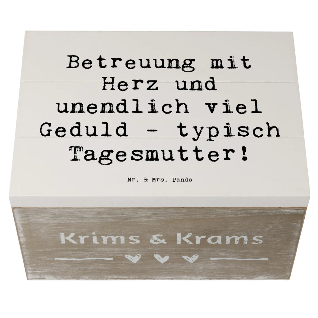 Holzkiste Spruch Tagesmutter Liebe Kiste, Schatzkiste, Geschenkbox, Erinnerungsbox, Aufbewahrungsbox, Dekokiste, Truhe, Geschenkdose, Schatulle, Erinnerungskiste, XXL, Holzkiste, Beruf, Ausbildung, Jubiläum, Abschied, Rente, Kollege, Kollegin, Geschenk, Schenken, Arbeitskollege, Mitarbeiter, Firma, Danke, Dankeschön