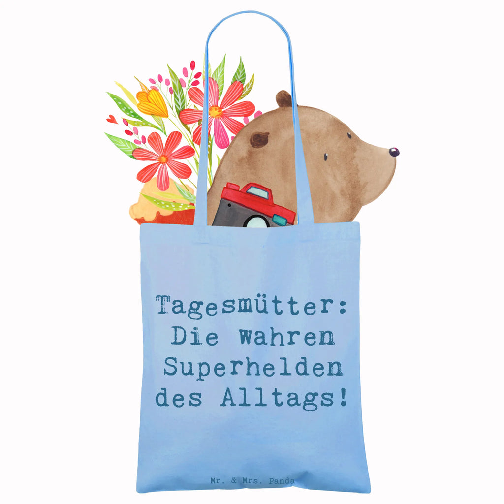 Tragetasche Spruch Tagesmutter Superheld Beuteltasche, Einkaufstüte, Shopper, Schultertasche, Badetasche, Stoffbeutel, Laptoptasche, Stofftasche, Einkaufstasche, Jutebeutel, Tragetasche, Tasche, Beutel, Jutetasche, Strandtasche, Umhängetasche, Beruf, Ausbildung, Jubiläum, Abschied, Rente, Kollege, Kollegin, Geschenk, Schenken, Arbeitskollege, Mitarbeiter, Firma, Danke, Dankeschön