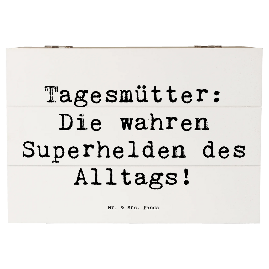 Holzkiste Spruch Tagesmutter Superheld Geschenkbox, Truhe, XXL, Dekokiste, Aufbewahrungsbox, Schatzkiste, Geschenkdose, Holzkiste, Erinnerungsbox, Kiste, Erinnerungskiste, Schatulle, Beruf, Ausbildung, Jubiläum, Abschied, Rente, Kollege, Kollegin, Geschenk, Schenken, Arbeitskollege, Mitarbeiter, Firma, Danke, Dankeschön