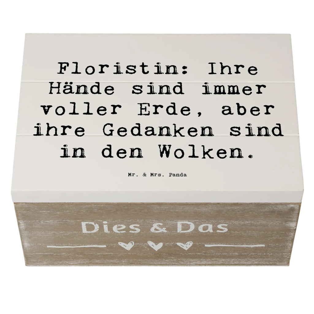 Holzkiste Spruch Floristin Tagträumerin Aufbewahrungsbox, Schatzkiste, Dekokiste, Truhe, Schatulle, Erinnerungskiste, Erinnerungsbox, Geschenkbox, XXL, Kiste, Holzkiste, Geschenkdose, Beruf, Ausbildung, Jubiläum, Abschied, Rente, Kollege, Kollegin, Geschenk, Schenken, Arbeitskollege, Mitarbeiter, Firma, Danke, Dankeschön
