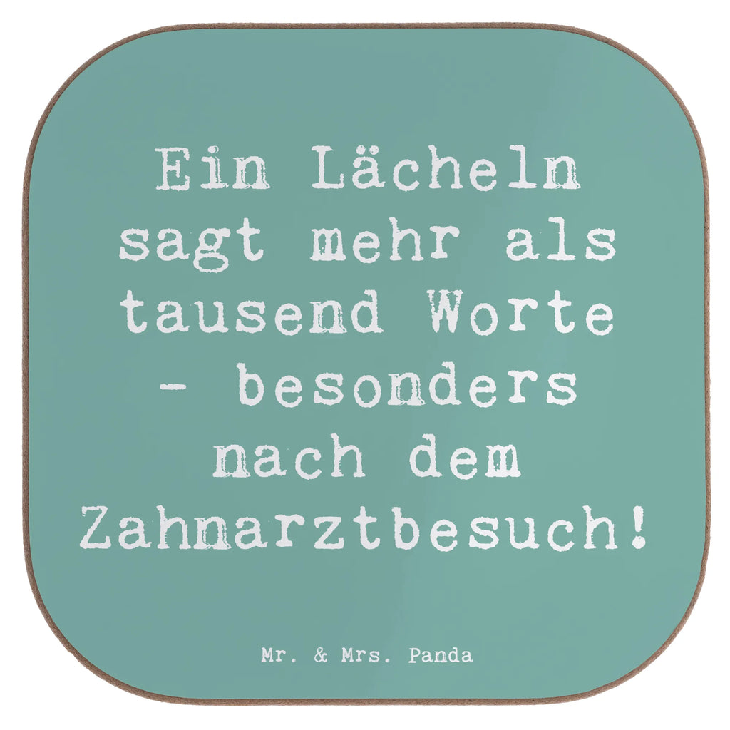 Square coaster Saying Ein Lächeln sagt mehr als tausend Worte - besonders nach dem Zahnarztbesuch! Glasuntersetzer, Getränkeuntersetzer, Untersetzer für Gläser, Holzuntersetzer, Untersetzer aus Holz, Korkuntersetzer, Untersetzer Design, Untersetzer Holz, Untersetzer Gläser, Untersetzer, Tassen Untersetzer, Bierdeckel, Beruf, Ausbildung, Jubiläum, Abschied, Rente, Kollege, Kollegin, Geschenk, Schenken, Arbeitskollege, Mitarbeiter, Firma, Danke, Dankeschön