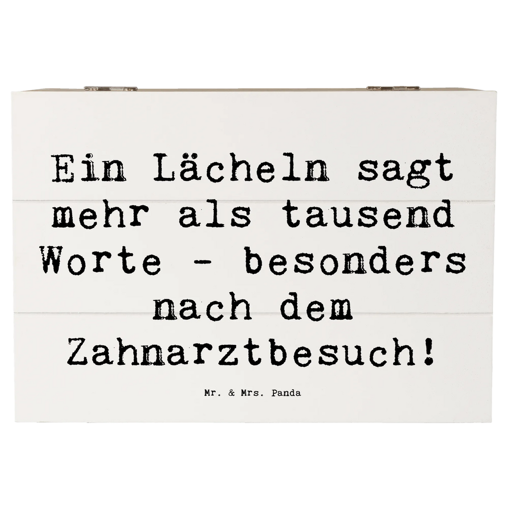 Holzkiste Spruch Zahnärztin Lächeln Schatulle, XXL, Geschenkbox, Truhe, Aufbewahrungsbox, Erinnerungskiste, Erinnerungsbox, Holzkiste, Geschenkdose, Dekokiste, Kiste, Schatzkiste, Beruf, Ausbildung, Jubiläum, Abschied, Rente, Kollege, Kollegin, Geschenk, Schenken, Arbeitskollege, Mitarbeiter, Firma, Danke, Dankeschön