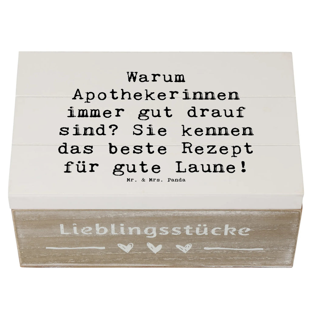 Holzkiste Spruch Glückliche Apothekerin Aufbewahrungsbox, Dekokiste, Kiste, Erinnerungskiste, Geschenkbox, Truhe, Schatzkiste, Holzkiste, Erinnerungsbox, Schatulle, XXL, Geschenkdose, Beruf, Ausbildung, Jubiläum, Abschied, Rente, Kollege, Kollegin, Geschenk, Schenken, Arbeitskollege, Mitarbeiter, Firma, Danke, Dankeschön