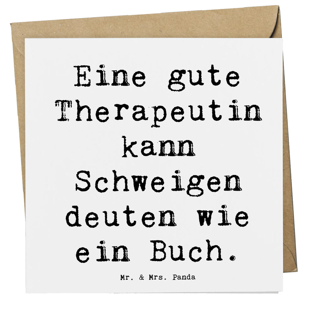 Deluxe Karte Spruch Therapeutin Weisheit Glückwunschkarte, Karte, Hochwertige Klappkarte, Hochwertige Grußkarte, Einladungskarte, Grußkarte, Klappkarte, Hochzeitskarte, Geburtstagskarte, Beruf, Ausbildung, Jubiläum, Abschied, Rente, Kollege, Kollegin, Geschenk, Schenken, Arbeitskollege, Mitarbeiter, Firma, Danke, Dankeschön