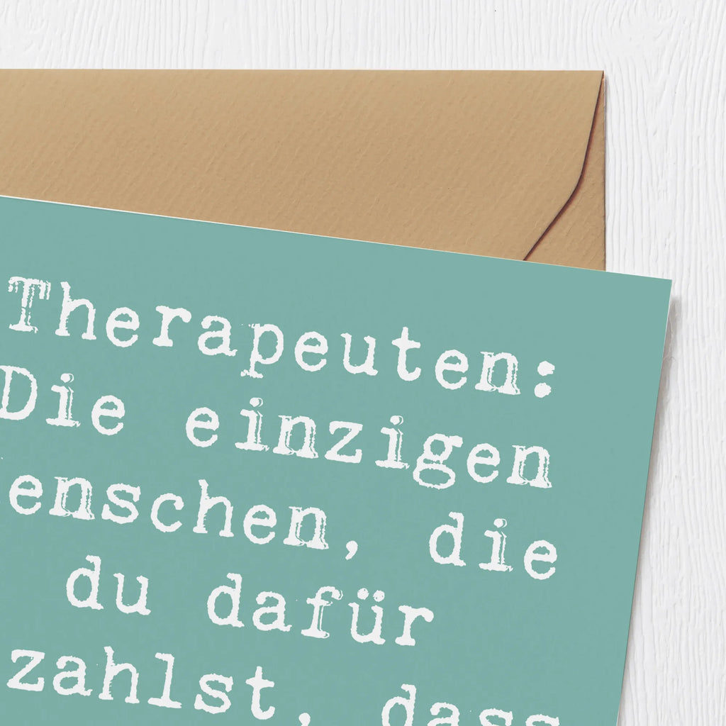 Deluxe Karte Spruch Wunderbare Therapeutin Glückwunschkarte, Geburtstagskarte, Hochwertige Klappkarte, Hochzeitskarte, Hochwertige Grußkarte, Grußkarte, Karte, Einladungskarte, Klappkarte, Beruf, Ausbildung, Jubiläum, Abschied, Rente, Kollege, Kollegin, Geschenk, Schenken, Arbeitskollege, Mitarbeiter, Firma, Danke, Dankeschön
