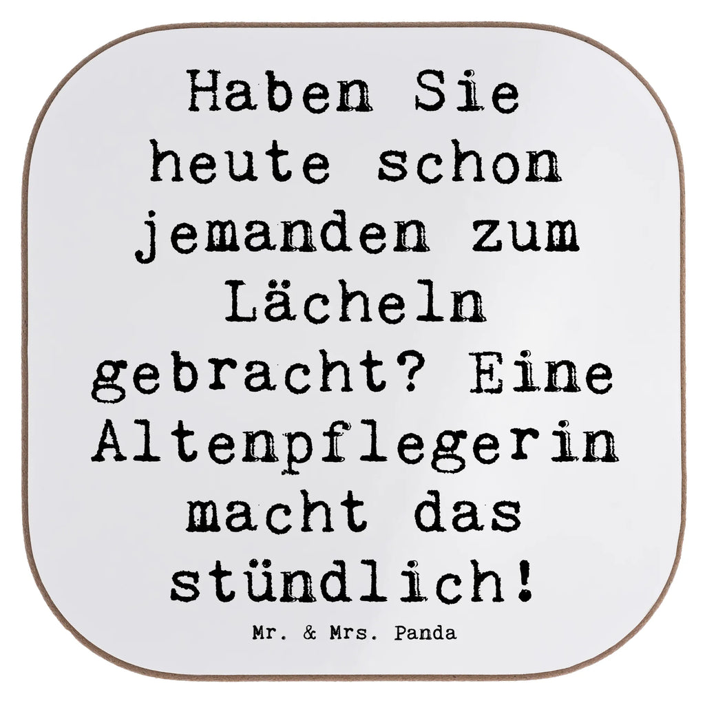 Square coaster Saying Haben Sie heute schon jemanden zum Lächeln gebracht? Eine Altenpflegerin macht das stündlich! Untersetzer Gläser, Untersetzer aus Holz, Glasuntersetzer, Holzuntersetzer, Getränkeuntersetzer, Untersetzer für Gläser, Bierdeckel, Korkuntersetzer, Untersetzer Design, Untersetzer, Untersetzer Holz, Tassen Untersetzer, Beruf, Ausbildung, Jubiläum, Abschied, Rente, Kollege, Kollegin, Geschenk, Schenken, Arbeitskollege, Mitarbeiter, Firma, Danke, Dankeschön