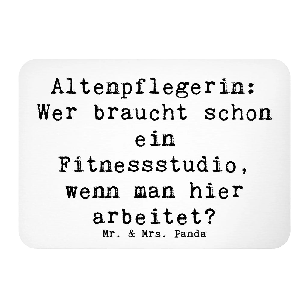 Magnet Spruch Altenpflegerin Fitness Pinnwandmagnet, Motivmagnete, Kühlschrankmagnet, Dekomagnet, Notiz Magnet, Whiteboard Magnet, Kühlschrank Dekoration, Souvenir Magnet, Beruf, Ausbildung, Jubiläum, Abschied, Rente, Kollege, Kollegin, Geschenk, Schenken, Arbeitskollege, Mitarbeiter, Firma, Danke, Dankeschön