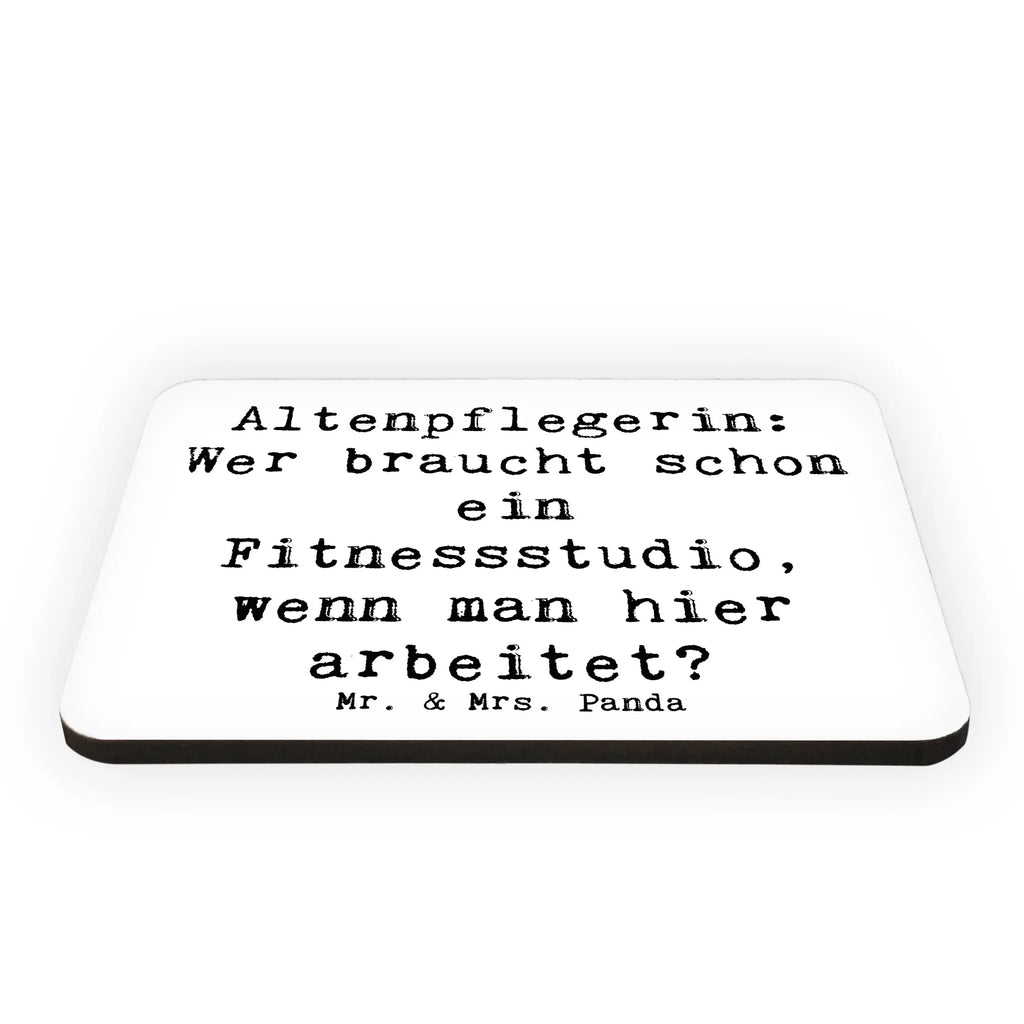 Magnet Spruch Altenpflegerin Fitness Pinnwandmagnet, Motivmagnete, Kühlschrankmagnet, Dekomagnet, Notiz Magnet, Whiteboard Magnet, Kühlschrank Dekoration, Souvenir Magnet, Beruf, Ausbildung, Jubiläum, Abschied, Rente, Kollege, Kollegin, Geschenk, Schenken, Arbeitskollege, Mitarbeiter, Firma, Danke, Dankeschön