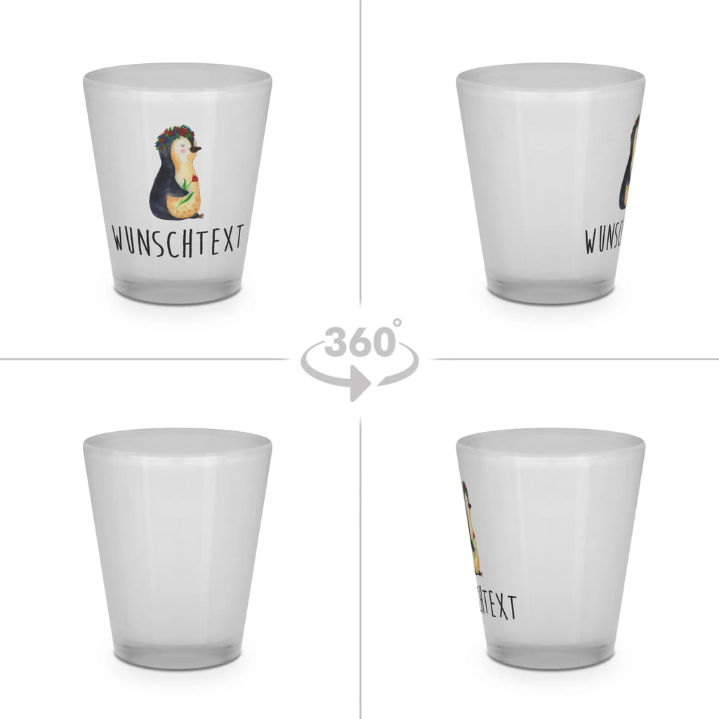 Personalisiertes Schnapsglas Pinguin Blumen personalisierte Schnapsgläser, Personalisiertes Schnapsglas, Schnapsglas Geschenk, Shot Gläser personalisieren, Schnapsglas zum Umhängen mit Namen, Schnapsgläser personalisiert, Schnapsglas Hochzeit, Schnapsglas personalisieren, Schnapsglas mit Name, Schnapsglas mit Namen, personalisierte Pinnchen, Pinguin, Lebenslust, Motivation, Lebensziele, Universum, Geschenkidee, Blumenkranz, Wünsche, Leben, Ziele, Pinguine, Liebeskummer