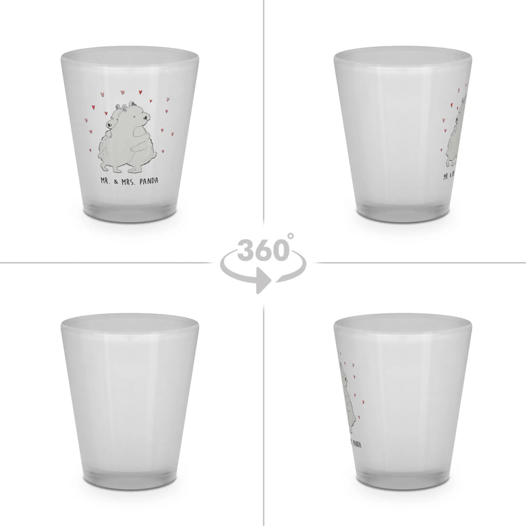 Schnapsglas Eisbär Umarmen Kurzen Glas, Shot Glas, Shotgläser, Schnapsglas, Likör Gläser, Kurze Gläser, Shotglas, Likörgläser, Likörglas, Likör Glas, Schnapsgläser, Ausgefallene Schnapsgläser, Lustige Schnapsgläser, Stamperl, Tiermotive, Gute Laune, lustige Sprüche, Tiere