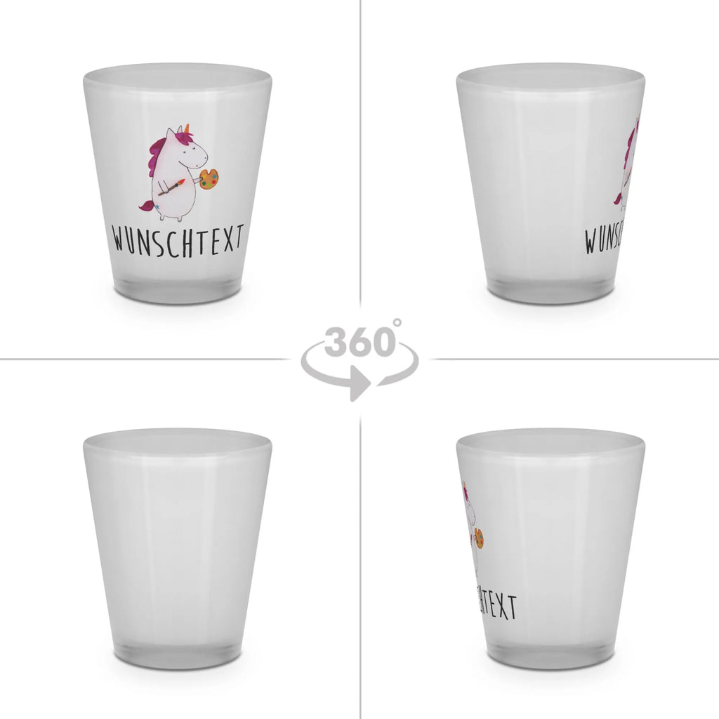 Personalised Shot Glass unicorn Artist Schnapsglas Hochzeit, Schnapsglas zum Umhängen mit Namen, Schnapsglas personalisieren, Schnapsglas mit Namen, personalisierte Pinnchen, Shot Gläser personalisieren, personalisierte Schnapsgläser, Schnapsglas mit Name, Schnapsglas Geschenk, Schnapsgläser personalisiert, Personalisiertes Schnapsglas, Einhorn, Einhörner, Einhorn Deko, Unicorn, Englisch, Malen, Maler, Welt, Zeichnen, Geschenk, Stift, Artist, Pinsel, Farbe, Künstler