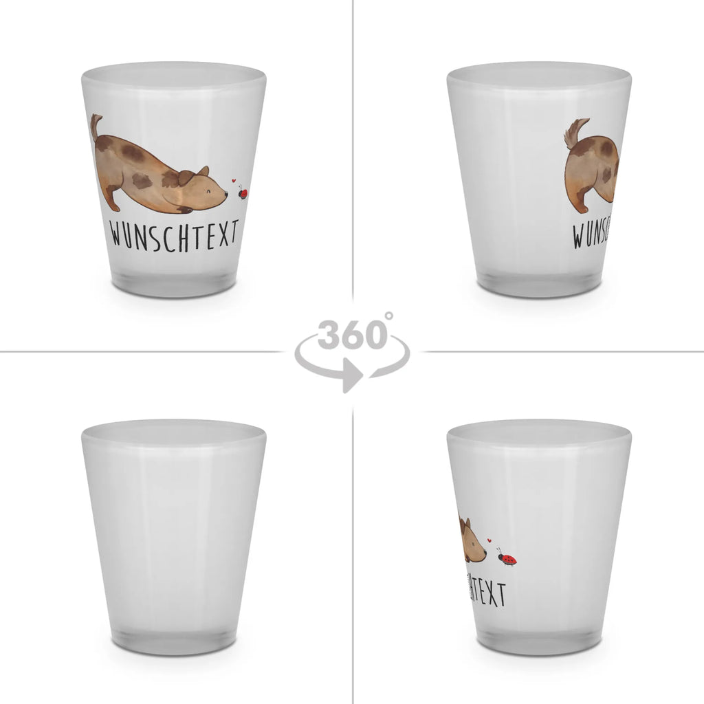 Personalised Shot Glass Dog ladybug dog, mutt, hound, woof, dog mama, dog breed, love dogs, love for dogs, dog decorative items, bag with dog print, funny gifts for dog owners, what do you give a dog lover, Christmas gifts for dogs, gifts for dogs, dog sayings, Mongrel, Dog, Dogs, Sayings, Ladybird, Dog slogan, Mongrel dog