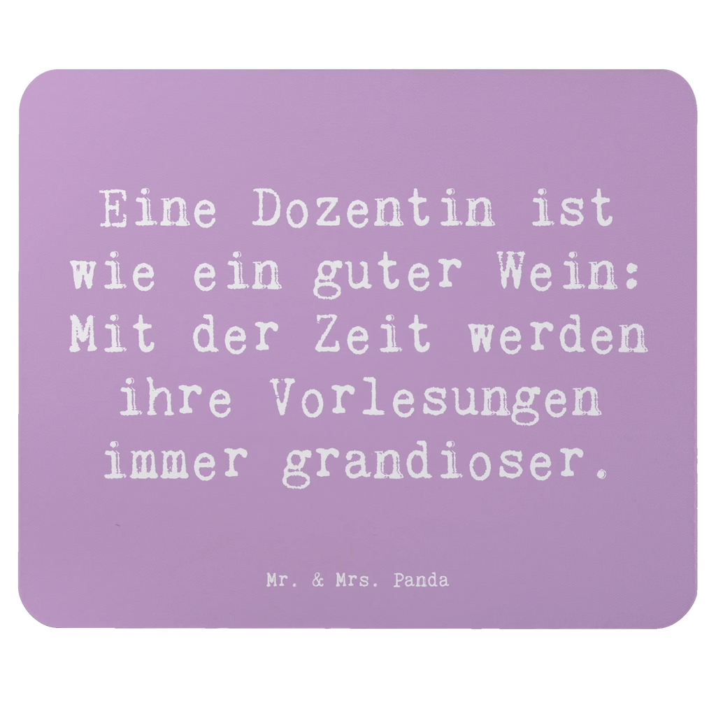 Mouse mat Saying Eine Dozentin ist wie ein guter Wein: Mit der Zeit werden ihre Vorlesungen immer grandioser. Mausunterlage, Mousepad, Computer zubehör, Büroausstattung, Mauspad, Mauspad Büro, Einzigartiges Mauspad, PC Zubehör, Arbeitszimmer, Designer Mauspad, Beruf, Ausbildung, Jubiläum, Abschied, Rente, Kollege, Kollegin, Geschenk, Schenken, Arbeitskollege, Mitarbeiter, Firma, Danke, Dankeschön