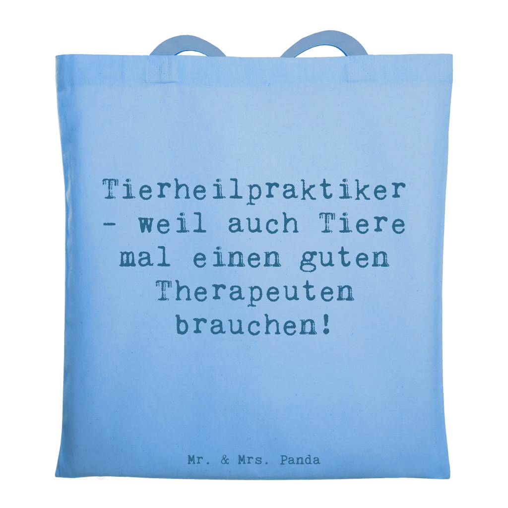 Tragetasche Spruch Tierheilpraktiker - weil auch Tiere mal einen guten Therapeuten brauchen! Beutel, Umhängetasche, Einkaufstasche, Tasche, Beuteltasche, Schultertasche, Stoffbeutel, Einkaufstüte, Jutebeutel, Stofftasche, Shopper, Tragetasche, Laptoptasche, Jutetasche, Strandtasche, Badetasche, Beruf, Ausbildung, Jubiläum, Abschied, Rente, Kollege, Kollegin, Geschenk, Schenken, Arbeitskollege, Mitarbeiter, Firma, Danke, Dankeschön