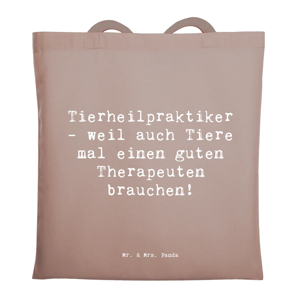 Tragetasche Spruch Tierheilpraktiker - weil auch Tiere mal einen guten Therapeuten brauchen! Beutel, Umhängetasche, Einkaufstasche, Tasche, Beuteltasche, Schultertasche, Stoffbeutel, Einkaufstüte, Jutebeutel, Stofftasche, Shopper, Tragetasche, Laptoptasche, Jutetasche, Strandtasche, Badetasche, Beruf, Ausbildung, Jubiläum, Abschied, Rente, Kollege, Kollegin, Geschenk, Schenken, Arbeitskollege, Mitarbeiter, Firma, Danke, Dankeschön
