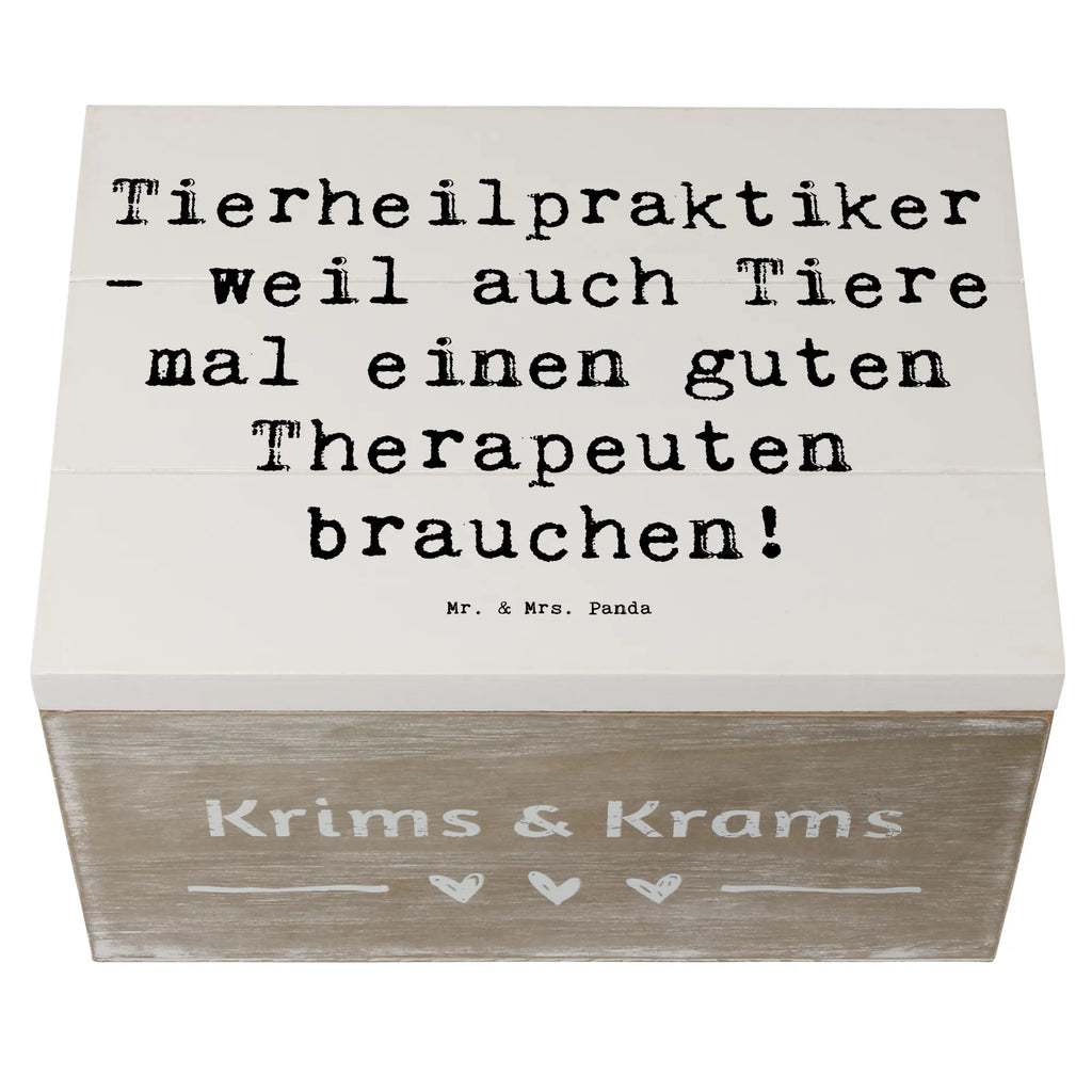 Wooden chest Saying Tierheilpraktiker - weil auch Tiere mal einen guten Therapeuten brauchen! Schatzkiste, Truhe, Geschenkbox, Aufbewahrungsbox, Dekokiste, Erinnerungsbox, Kiste, Holzkiste, Schatulle, Geschenkdose, XXL, Erinnerungskiste, Beruf, Ausbildung, Jubiläum, Abschied, Rente, Kollege, Kollegin, Geschenk, Schenken, Arbeitskollege, Mitarbeiter, Firma, Danke, Dankeschön